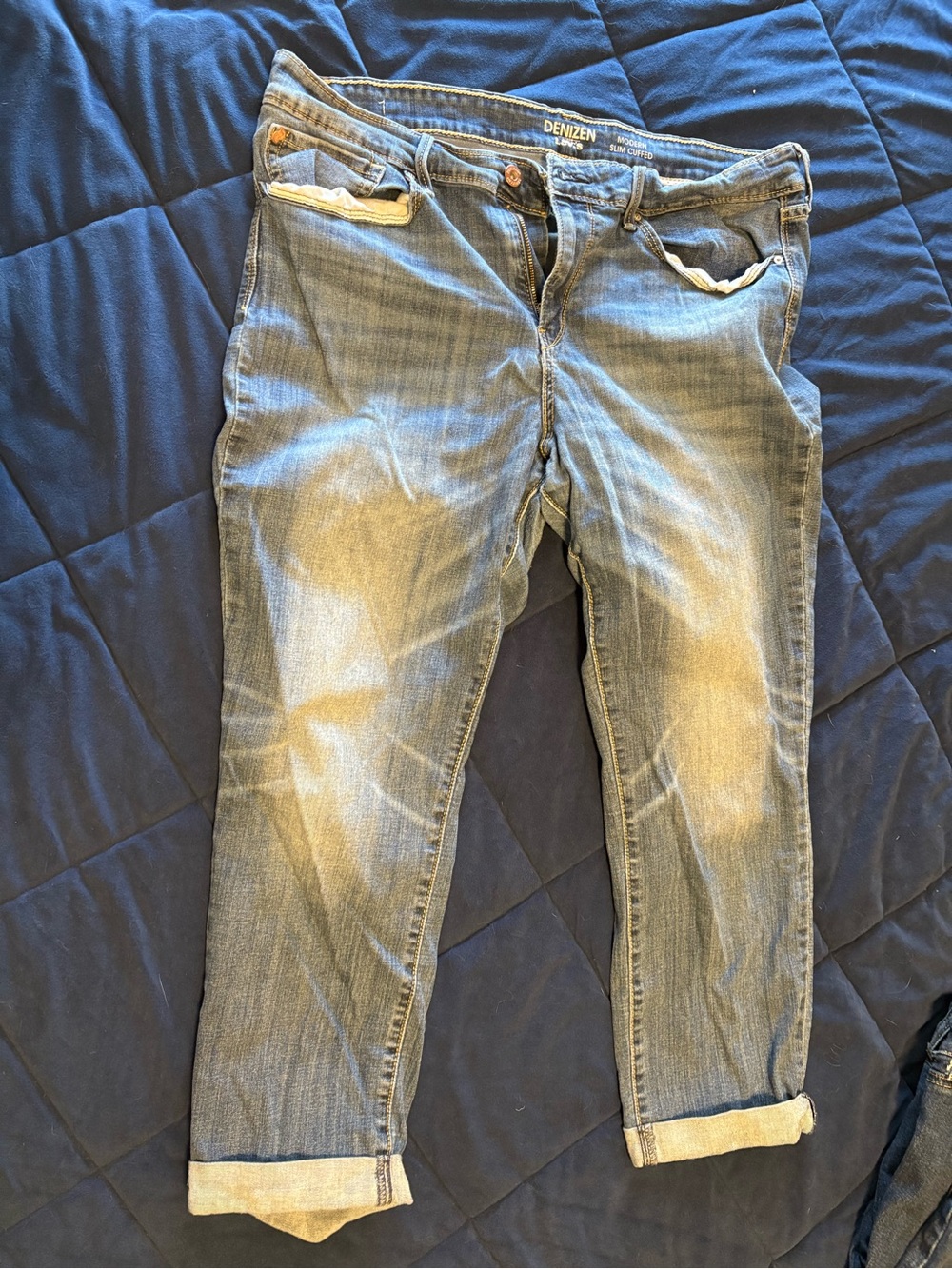 Denizen from Levi's Light Blue Cropped Ankle Jeans